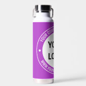 Ihr Firmenlogo Wasserflasche Beispiel Trinkflasche (Vorne)
