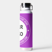 Ihr Firmenlogo Wasserflasche Beispiel Trinkflasche (Rückseite)