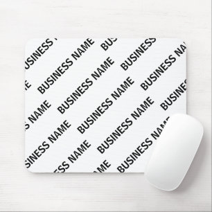Ihr Firmenname Muster   Schwarz & Weiß Mousepad