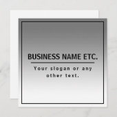 Ihr Firmenname oder Ihre Marke usw. (Vorne/Hinten)