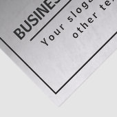 Ihr Firmenname oder Ihre Marke usw. Seidenpapier (Ausschnitt)
