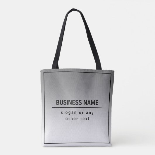 Ihr Firmenname oder Ihre Marke usw. Tasche (Rückseite)