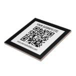 Ihr Firmenname und Ihr bearbeitbarer QR-Code Fliese<br><div class="desc">Fügen Sie einfach Ihre Website-Adressen URL,  um sofort einen scannbaren QR-Code zu erstellen.</div>