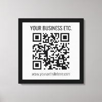 Ihr Firmenname und Ihr bearbeitbarer QR-Code