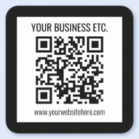 Ihr Firmenname und Ihr bearbeitbarer QR-Code