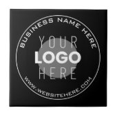 Ihr Firmenname, Website + hochgeladenes Bild Fliese (Vorderseite)