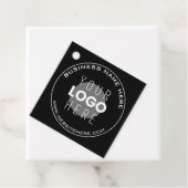 Ihr Firmenname, Website + hochgeladenes Bild Geschenkanhänger (Beispiel)