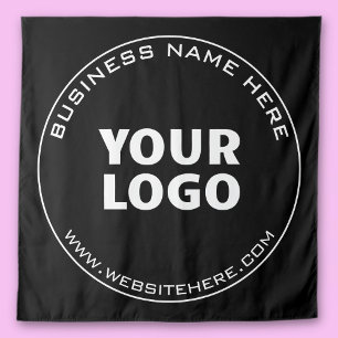 Ihr Firmenname, Website + Hochgeladenes Bild Wandteppich