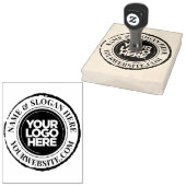 Ihr Firmensiegel Custom Large Gummistempel (Stempel)