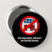 Ihr Flaggenaufkleber noch kommt Sie nicht in Button (Vorne & Hinten)