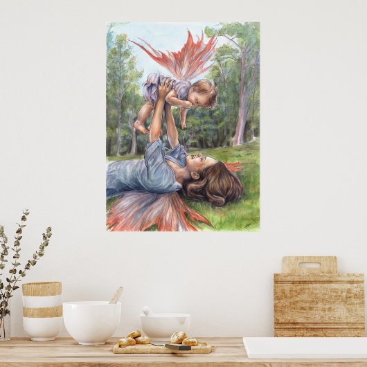 Ihr Flügelplaner Poster (Küche)