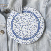 Ihr Foto: 95. Zufallszahlenmuster Blau Button (Beispiel)