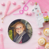 Ihr Foto-Abschluss, Familie, Baby, Haustier usw. Pappteller (Party)