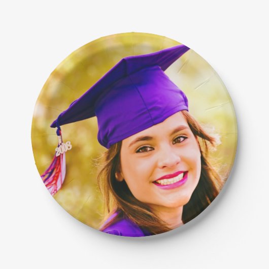 Ihr Foto-Abschluss Pappteller (Vorderseite)