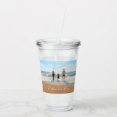 Ihr Foto Akrolischer Tumbler mit benutzerdefiniert Acryltrinkbecher (Rückseite)