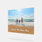 Ihr Foto Akryllisches Zeichen mit benutzerdefinier Acrylschild (Winkel)