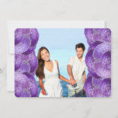 Ihr Foto auf Back Hydrangea in einem Mason Jar Einladung (Rückseite)