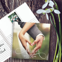 Ihr Foto auf dem Gästebuch von Wedding Notizblock