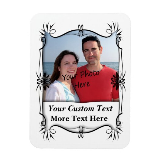 Ihr Foto auf einem flexiblen Magnet (Vertikal)