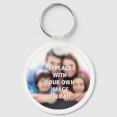 Ihr Foto auf einem Schlüsselanhänger (Vorderseite)