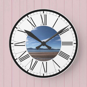 Ihr Foto auf einer Personalisierten Runduhr Runde Wanduhr