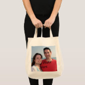 Ihr Foto auf einer Tragetasche (Vorderseite (Produkt))