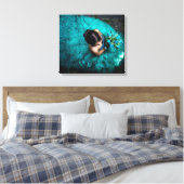 Ihr Foto auf Leinwanddruck (Insitu (Schlafzimmer))