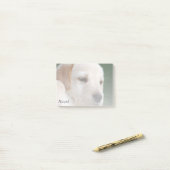 Ihr Foto automatisch verblaßt allmählich Post-it Klebezettel (Auf Schreibtisch)