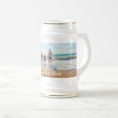 Ihr Foto Beer Stein Geschenk mit einem benutzerdef Bierglas (VorderseiteRechts)