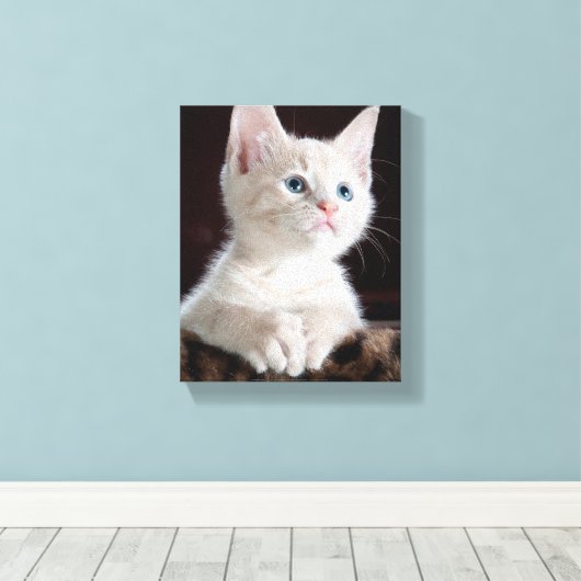 Ihr Foto benutzerdefiniert Leinwanddruck (Insitu (Holzboden))