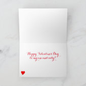 Ihr Foto benutzerdefinierte Liebe Sie Valentinstag Karte (Innenseite)