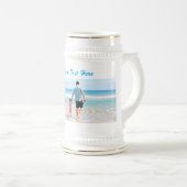 Ihr Foto Bierstein-Geschenk mit benutzerdefinierte Bierglas (VorderseiteRechts)