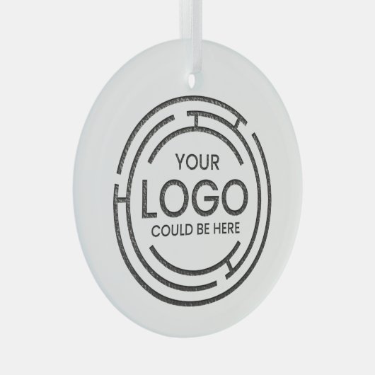 Ihr Foto-, Bild- oder Firmenlogo Ornament Aus Glas (Vorderseite Rechts)