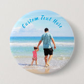 Ihr Foto-Button-Geschenk mit benutzerdefiniertem T Button (Vorderseite)