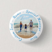 Ihr Foto-Button-Geschenk mit benutzerdefiniertem T Button (Vorderseite)