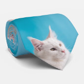 Ihr Foto Cat Pet Personalisiert Krawatte (Gerollt)