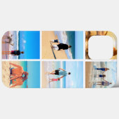 Ihr Foto Collage iPhone Case Personalisiertes Gesc (Rückseite (Horizontal))