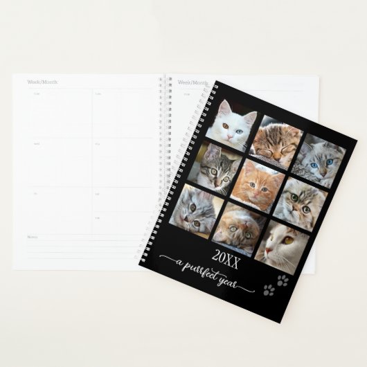 Ihr Foto Collage Niedlich Cat Planner Planer (Anzeige)