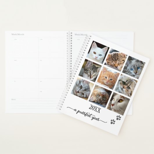 Ihr Foto Collage Niedlich Cat Planner Planer (Anzeige)
