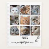 Ihr Foto Collage Niedlich Cat Planner Planer (Vorderseite)