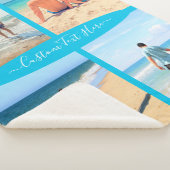 Ihr Foto Collage Sherpa Blankon mit benutzerdefini Sherpadecke (3/4)