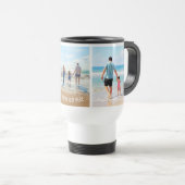 Ihr Foto Collage Travel Mug Geschenk und benutzerd Reisebecher (VorderseiteRechts)