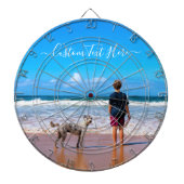 Ihr Foto Dart Board Geschenk mit benutzerdefiniert Dartscheibe (vorne)