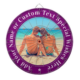 Ihr Foto Dart Board Geschenk mit benutzerdefiniert Dartscheibe