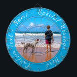 Ihr Foto Dart Board Geschenk mit benutzerdefiniert Dartscheibe<br><div class="desc">Benutzerdefinierte Foto- und Textdartboards - Eigenes Design gestalten - Personalisierte Familie / Freunde / Haustiere oder Geschenk für persönliche Kartentafeln - Foto / Text / Name hinzufügen - Vergrössern und verschieben oder entfernen und hinzufügen / Text mit Anpassungstool ! Wählen Sie Schriftart / Größe / Farbe! Sie können dieses Design...</div>