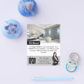 Ihr Foto der Immobilienagentur vor Ort Flyer (Einzeln)