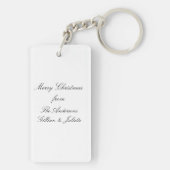 Ihr+Foto | family|photo | Weihnachten+Foto Schlüsselanhänger (Rückseite)