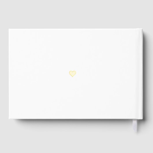 Ihr Foto für das Gedächtnis mit Lichtstrahlen Gold Gästebuch (Rückseite)