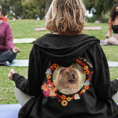 IHR FOTO FÜR DIE WAHL AUF BACK Zippered Hoodie