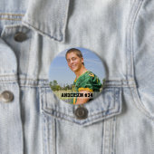 Ihr Foto für Fußball oder Ihre Sportrunde Button (Beispiel)